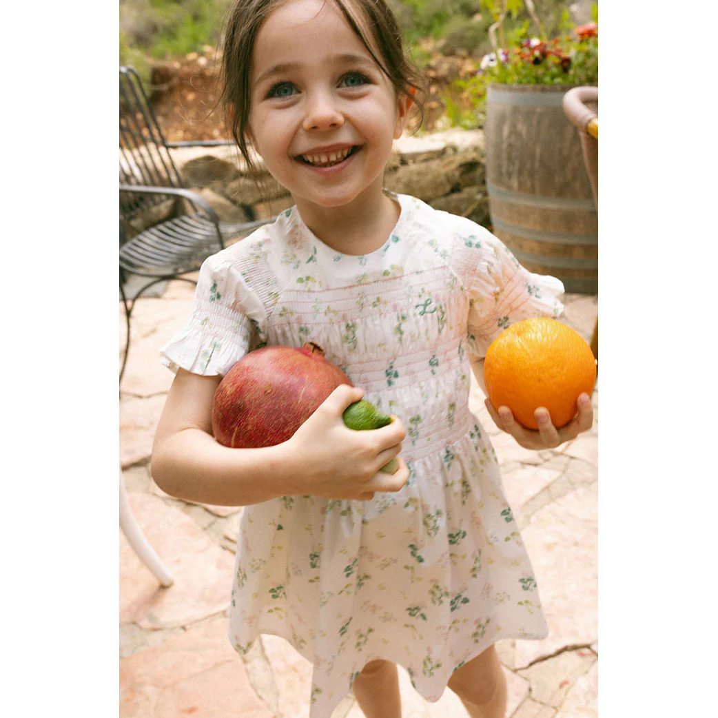 L by Ladida Geranium Smocked Short Sleeve Dress - Image 2