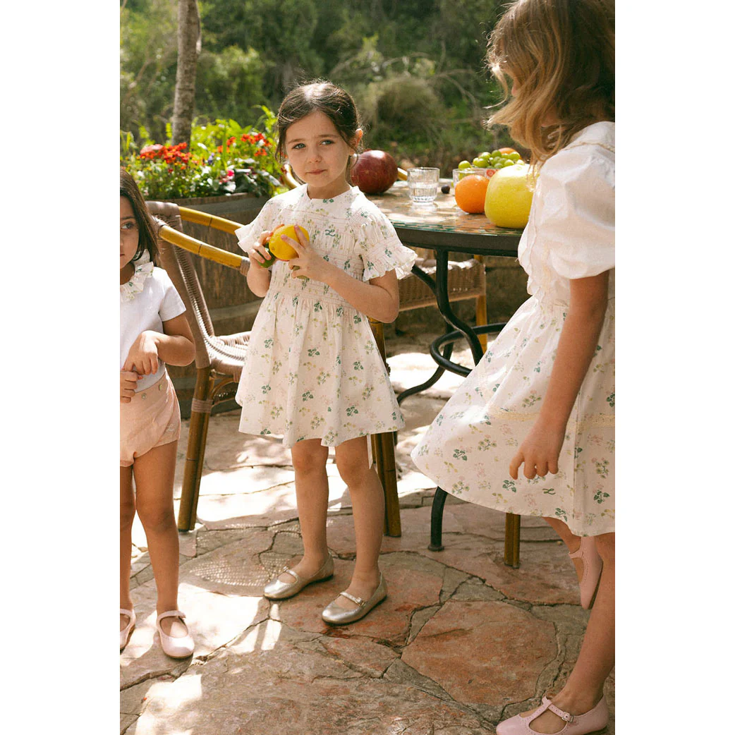 L by Ladida Geranium Smocked Short Sleeve Dress - Image 4