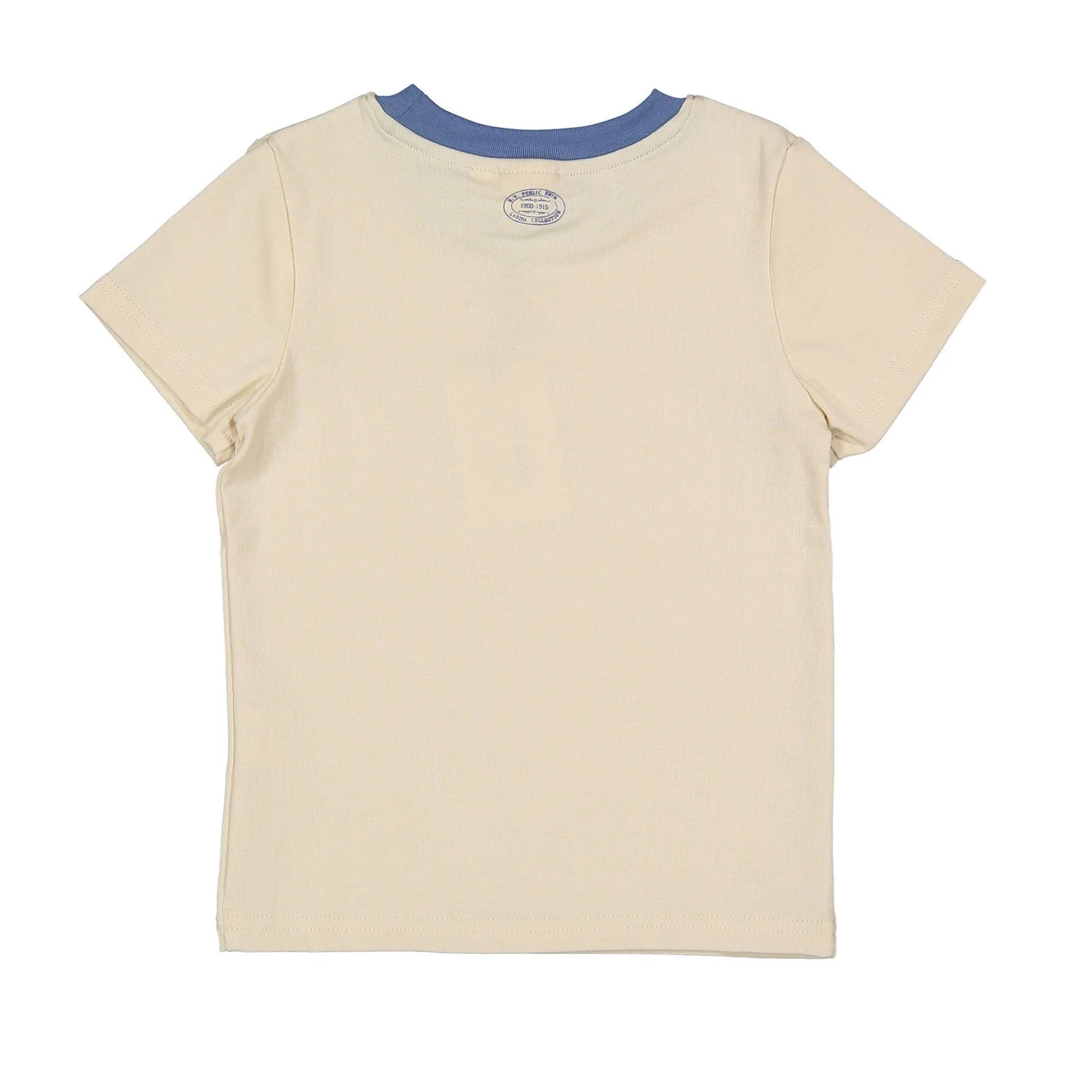 L by Ladida Swimmers Blue Trim Tee - Image 2