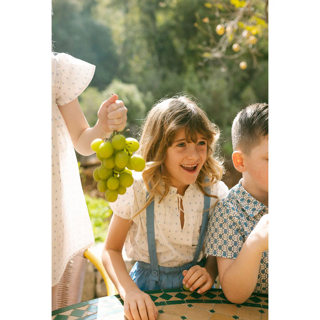 L by Ladida Tic Tac Short Sleeve Blouse - Image 2