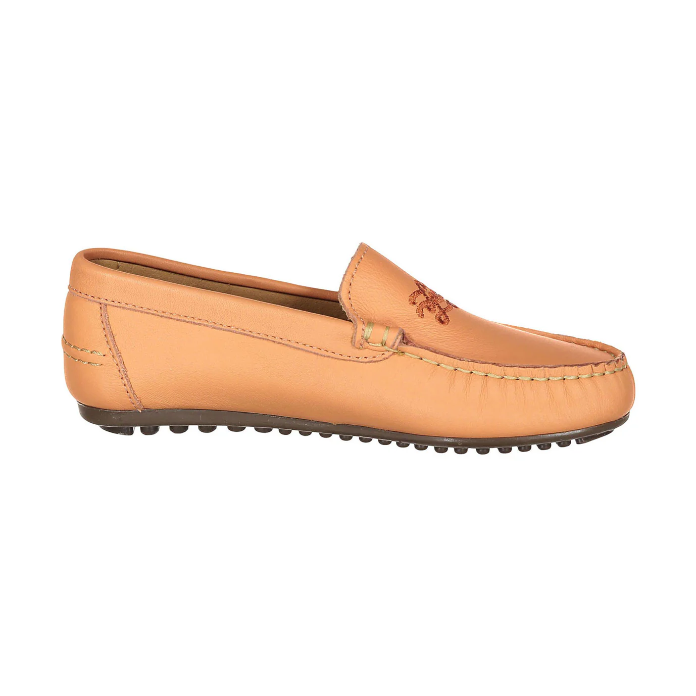 Ladida Shoes Apricot Logo Embroidered Loafer - Image 3