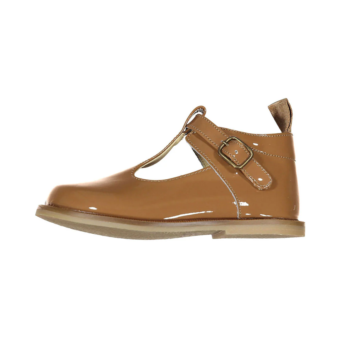 Ladida Shoes Coffee Patent Baby Shoes - Image 2