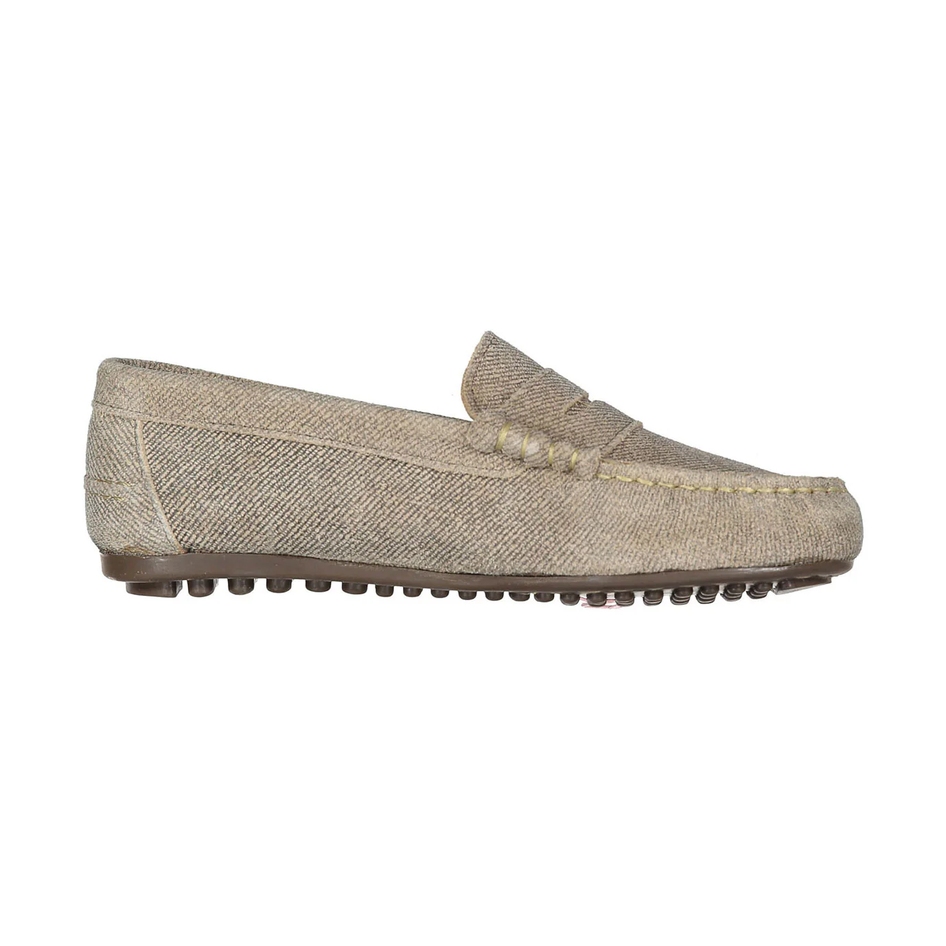 Ladida Shoes Linen Suede Penny Loafer - Image 3