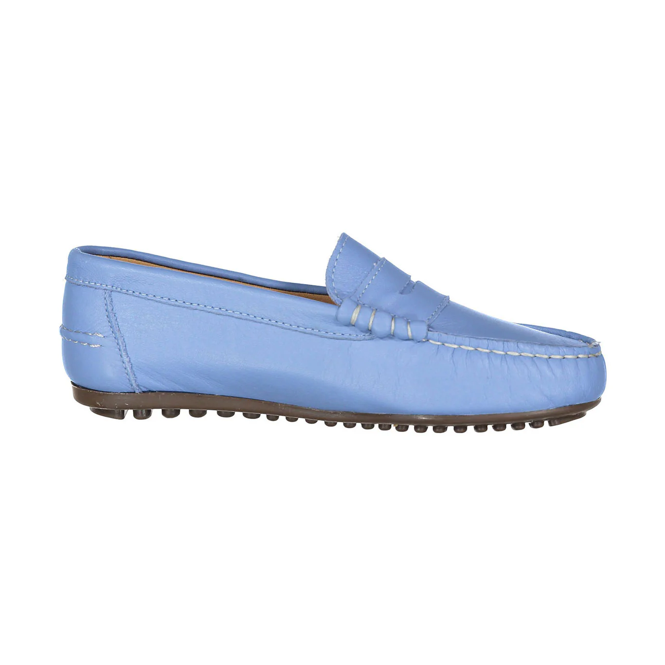 Ladida Shoes Sky Blue Penny Loafer - Image 3