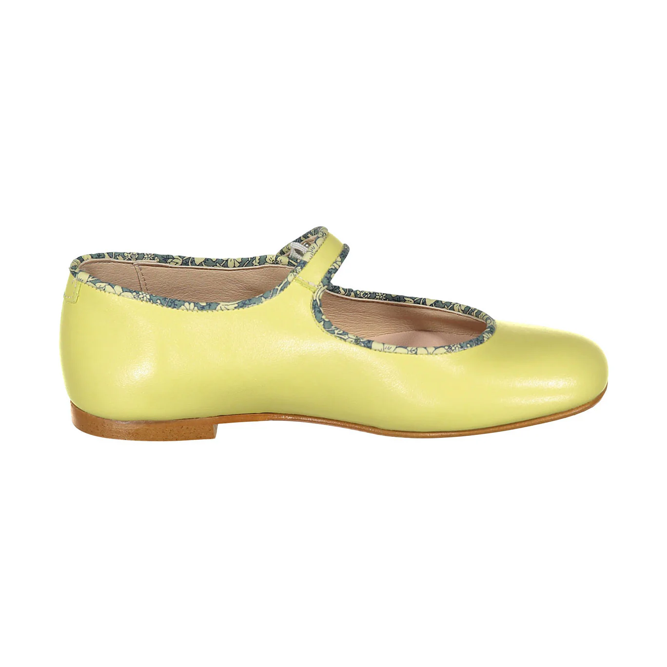 Ladida Shoes Yellow Floral Trim Mary Jane - Image 3