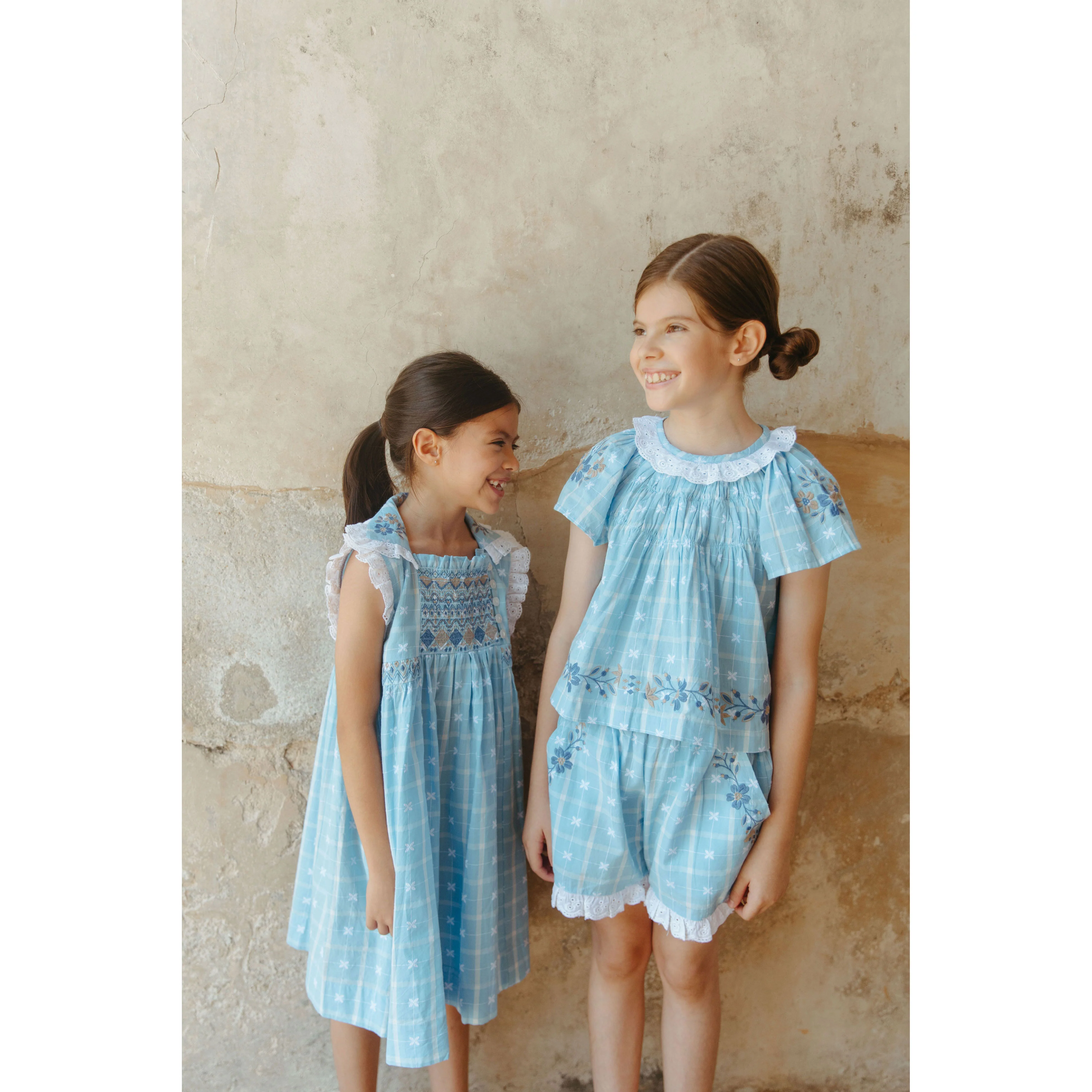 Lali  Vintage Blue Plaid Isla Dress - Image 2