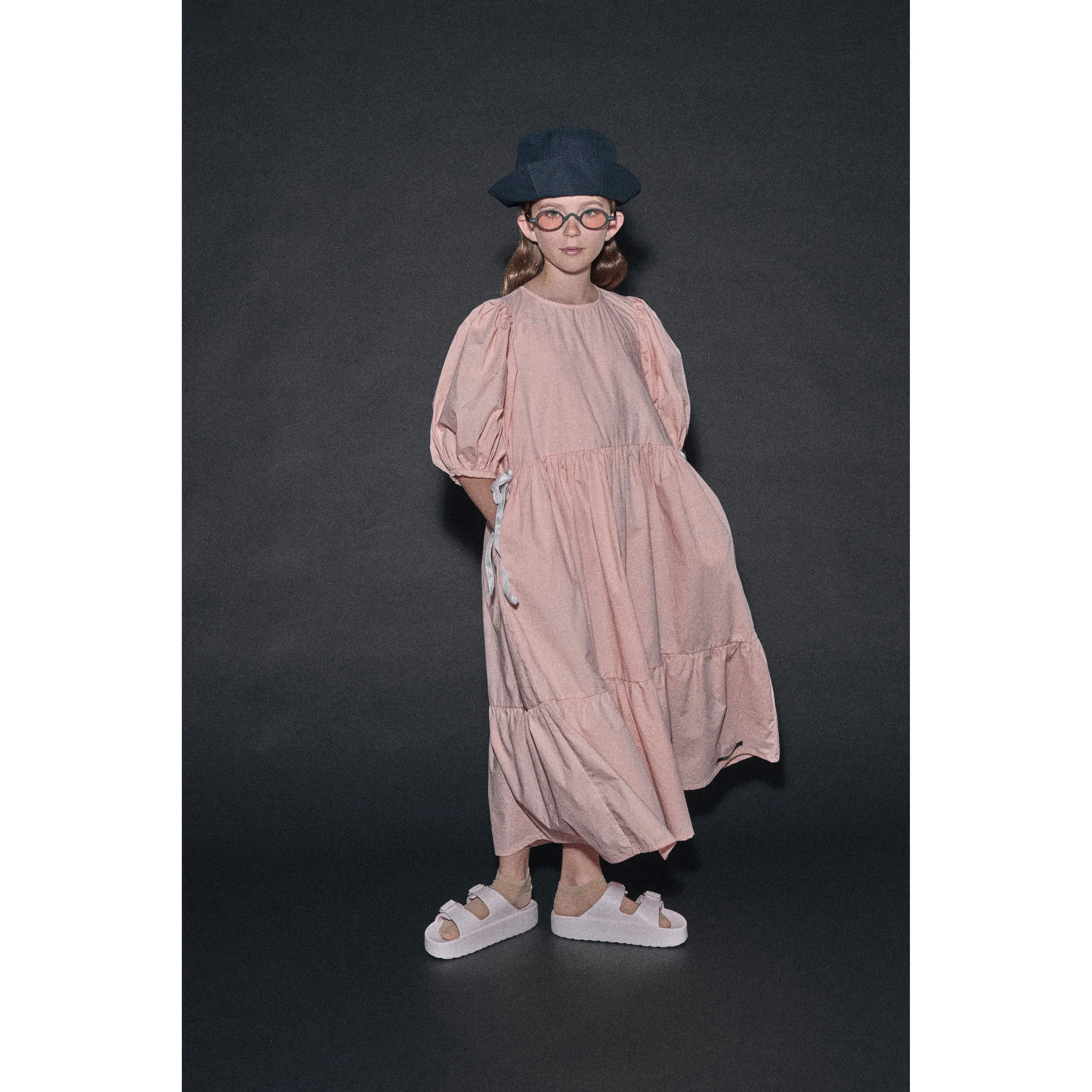 Little Creative Factory  Light Apricot/Silver Journey Dress - Image 2