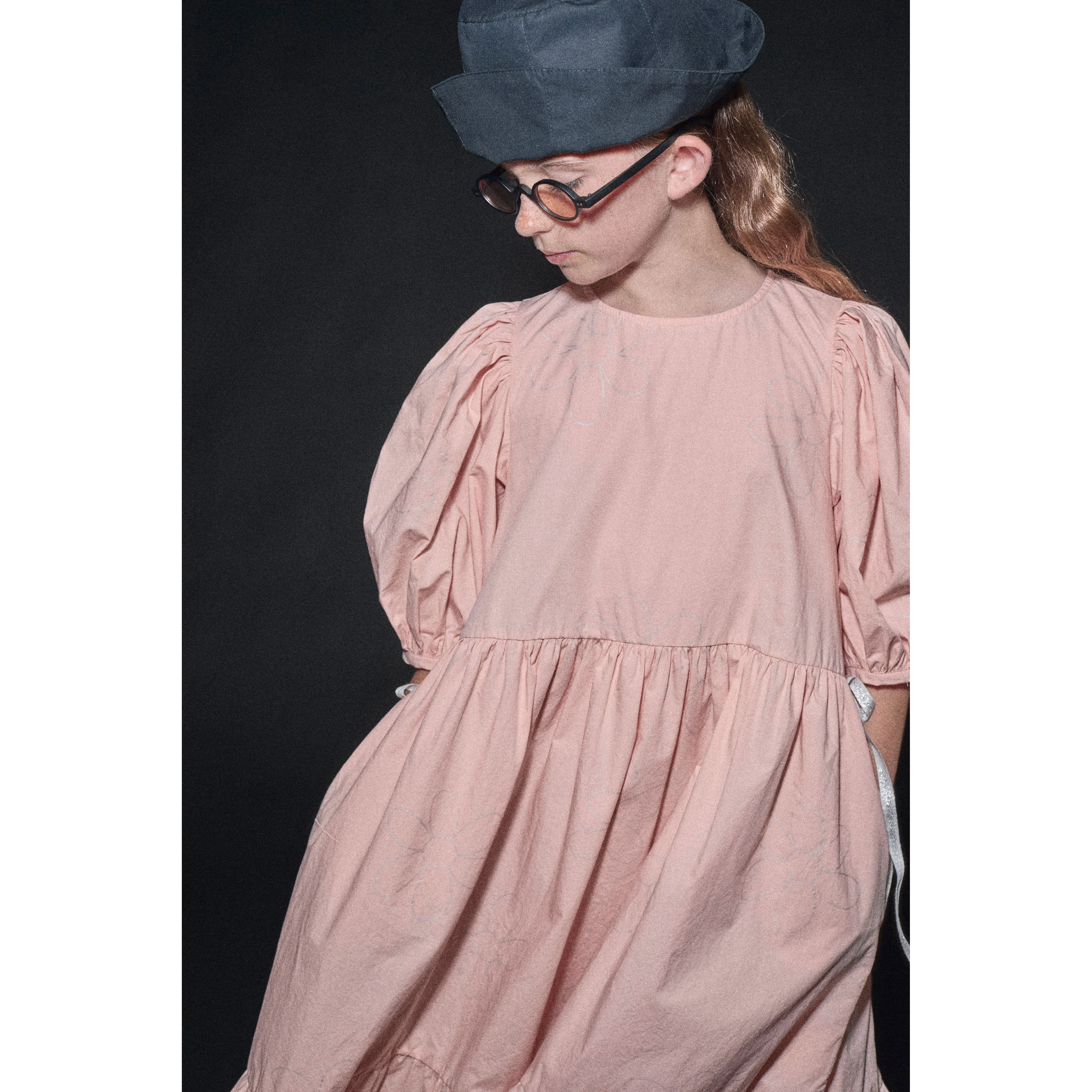 Little Creative Factory  Light Apricot/Silver Journey Dress - Image 4