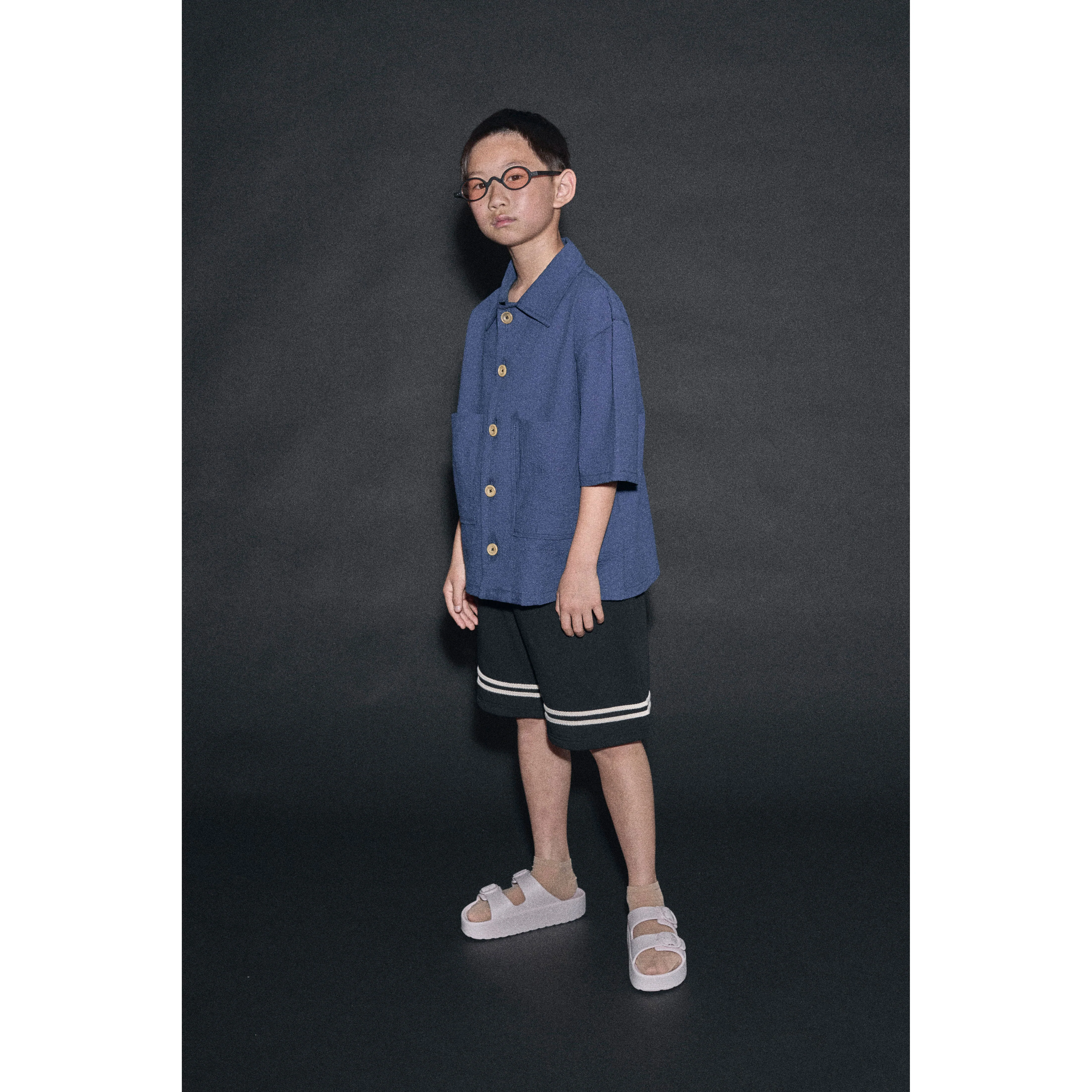 Little Creative Factory  Navy Cruise Shirt - Image 2