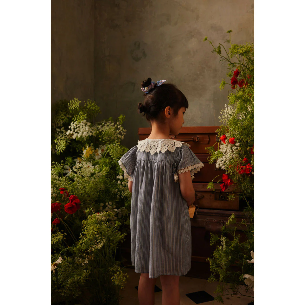Louise Misha Blue Coast Strirpe Arlina Dress - Image 3