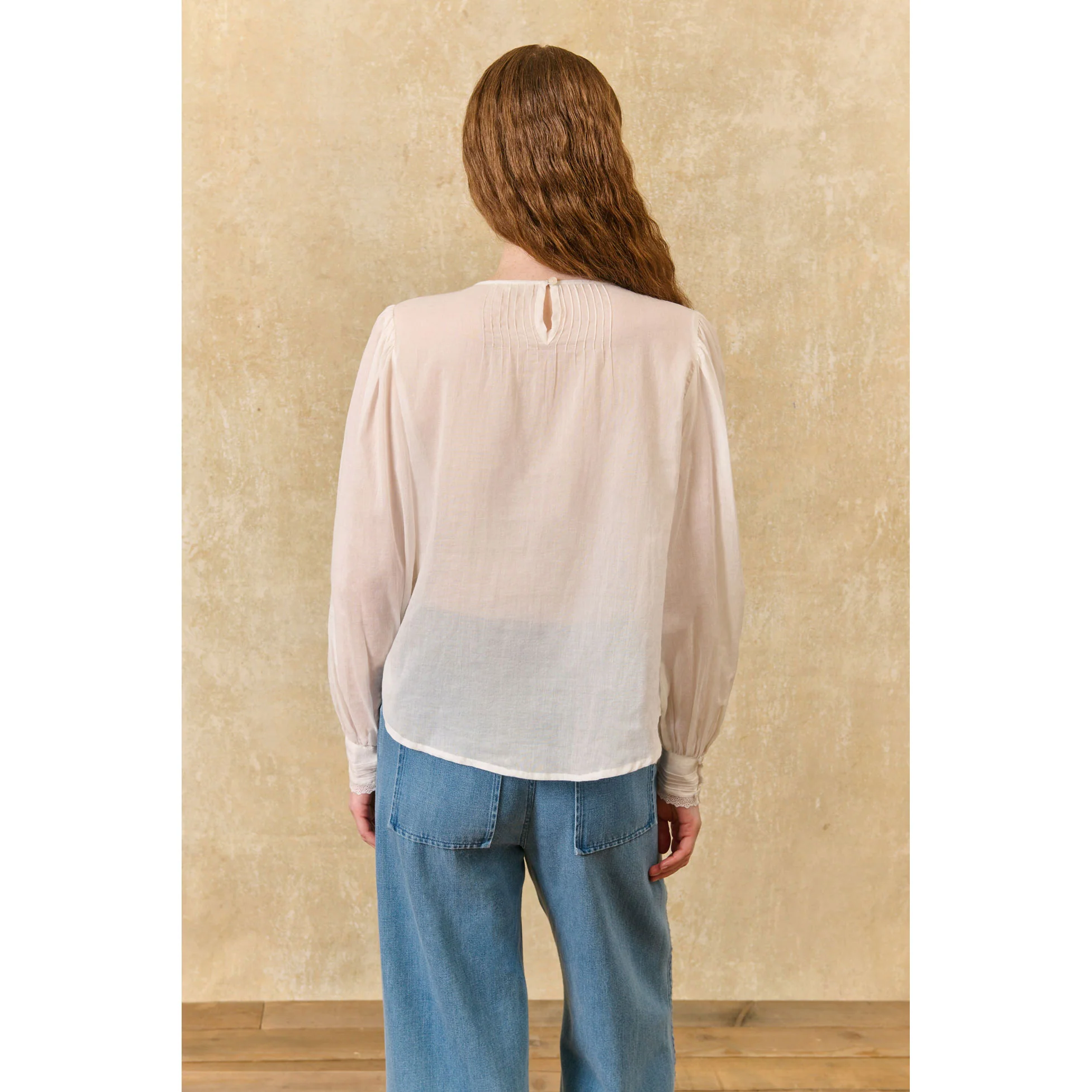 Louise Misha Off White Leonide Womens Blouse - Image 3