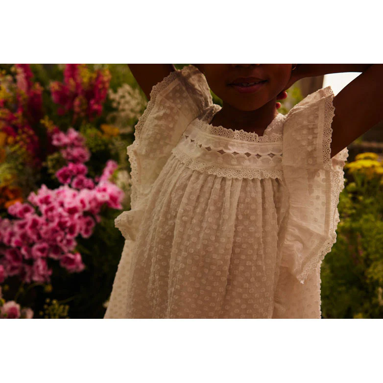 Louise Misha Off White Martia Dress - Image 4