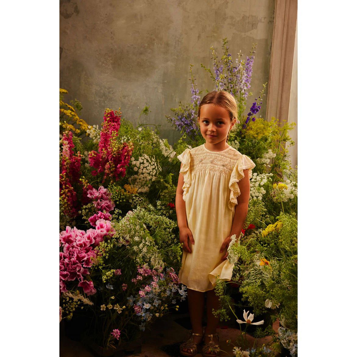 Louise Misha Yellow Angelina Dress - Image 2