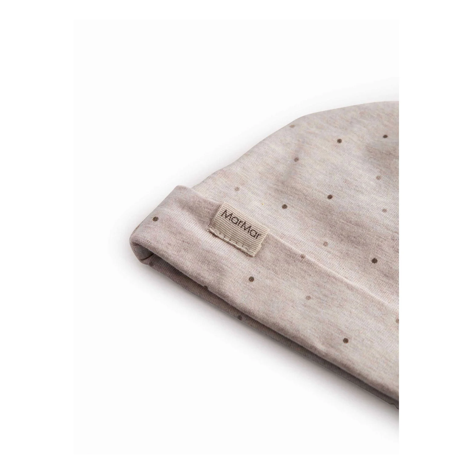 MarMar Copenhagen  Beige Mel Dot Aiki Hat - Image 4