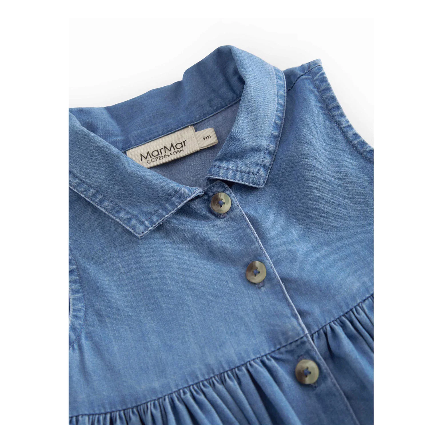 MarMar Copenhagen  Blue Denim Danal Dress - Image 4