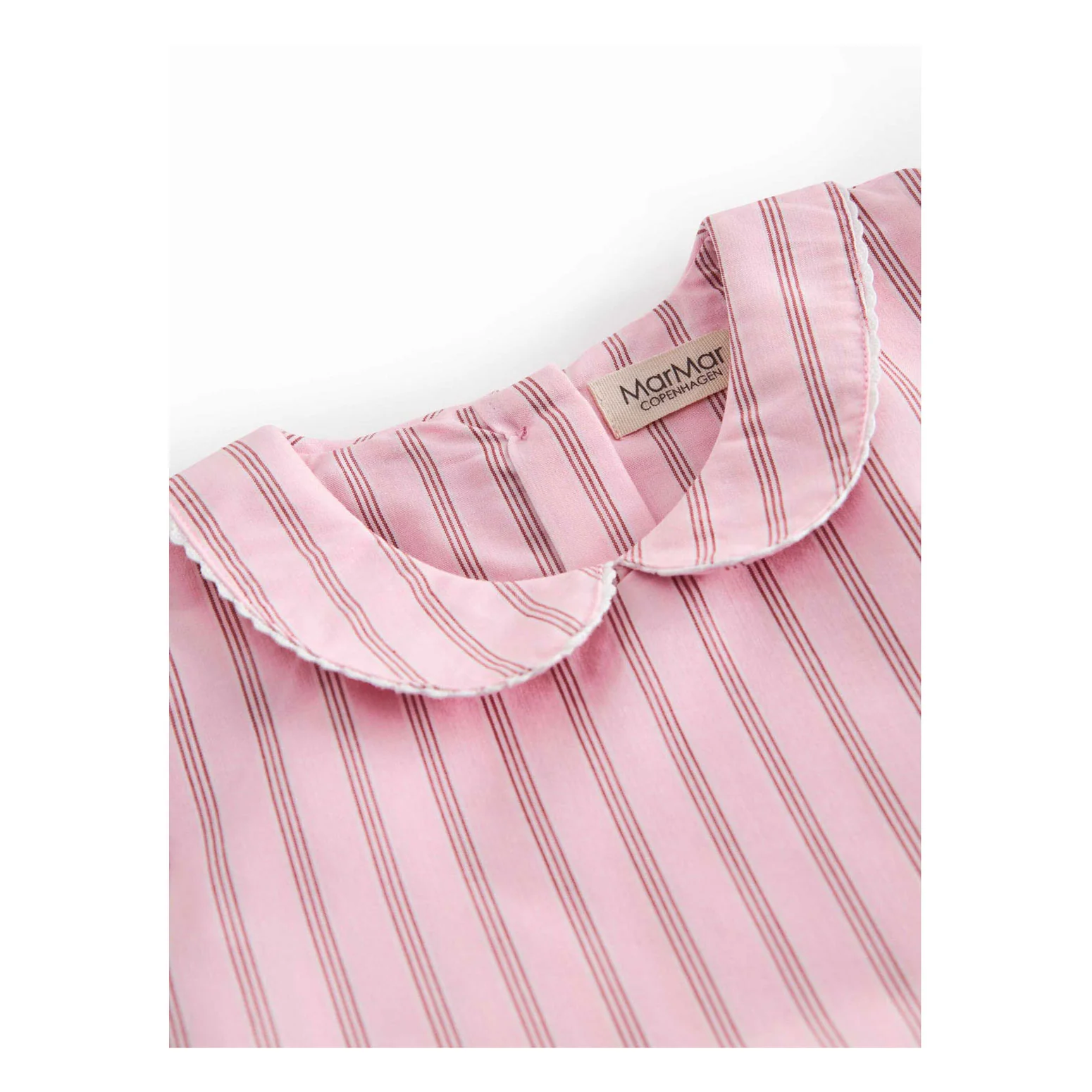 MarMar Copenhagen  Bonbon Pink Stripes Darcel Dress - Image 3