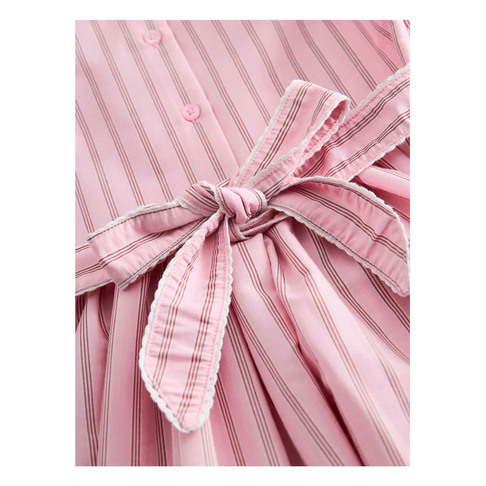 MarMar Copenhagen  Bonbon Pink Stripes Darcel Dress - Image 4