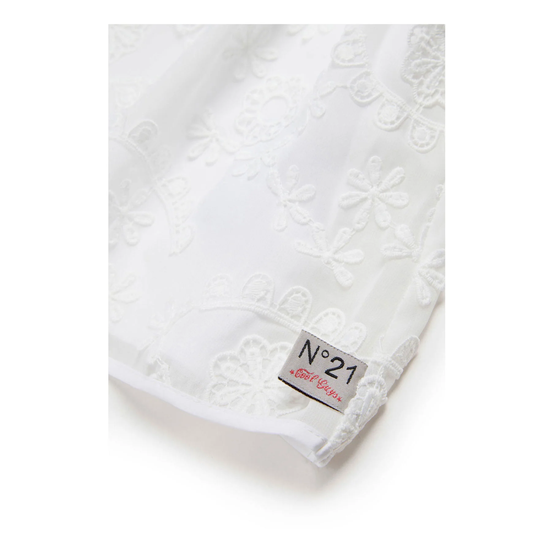 N21  White Embroidery Dress - Image 4