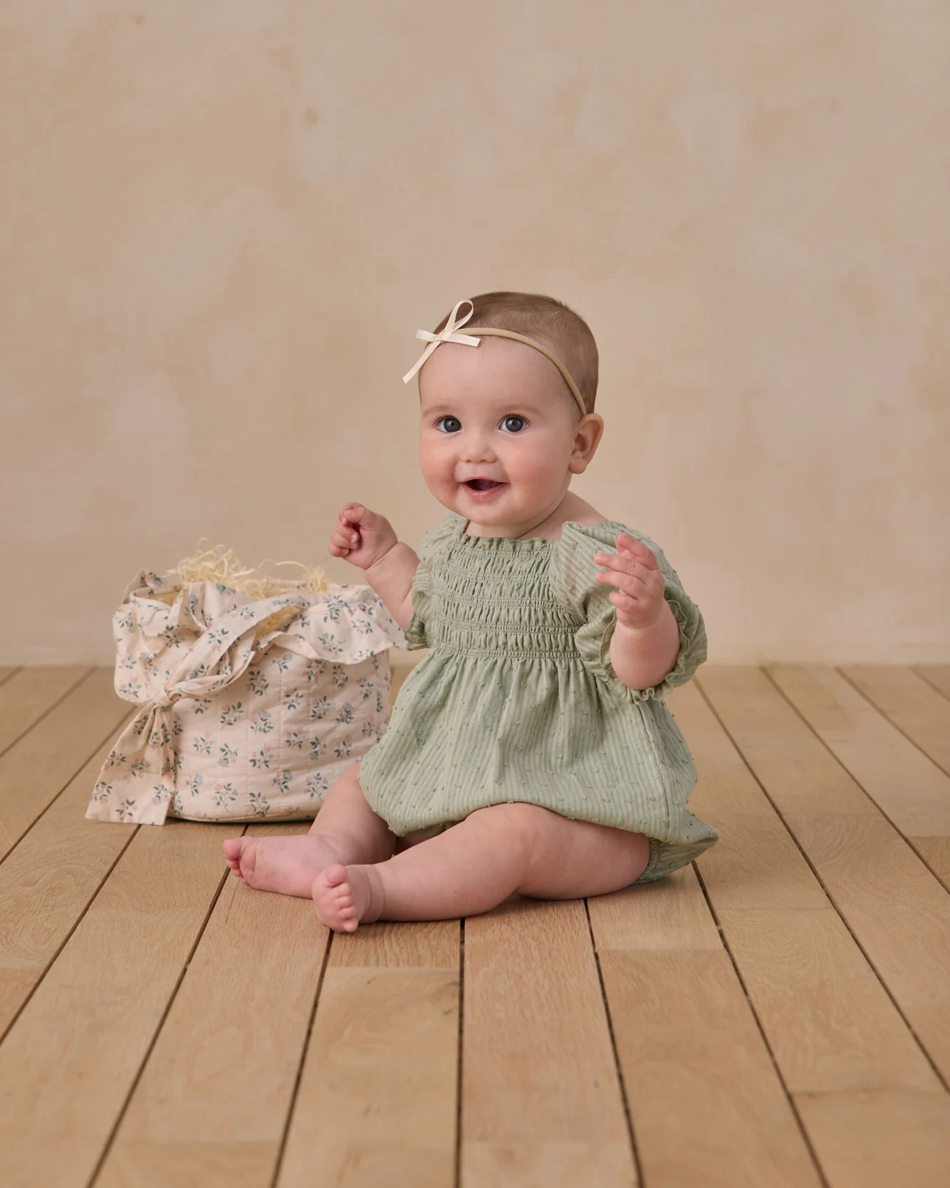 Noralee Eucalyptus Hazel Romper - Image 2