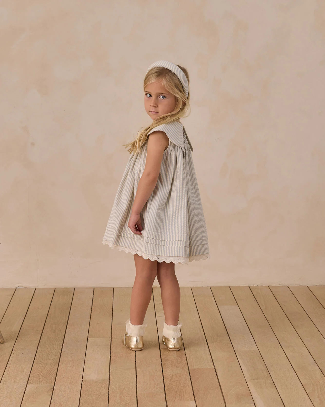 Noralee Sky Stripe Florence Dress - Image 3