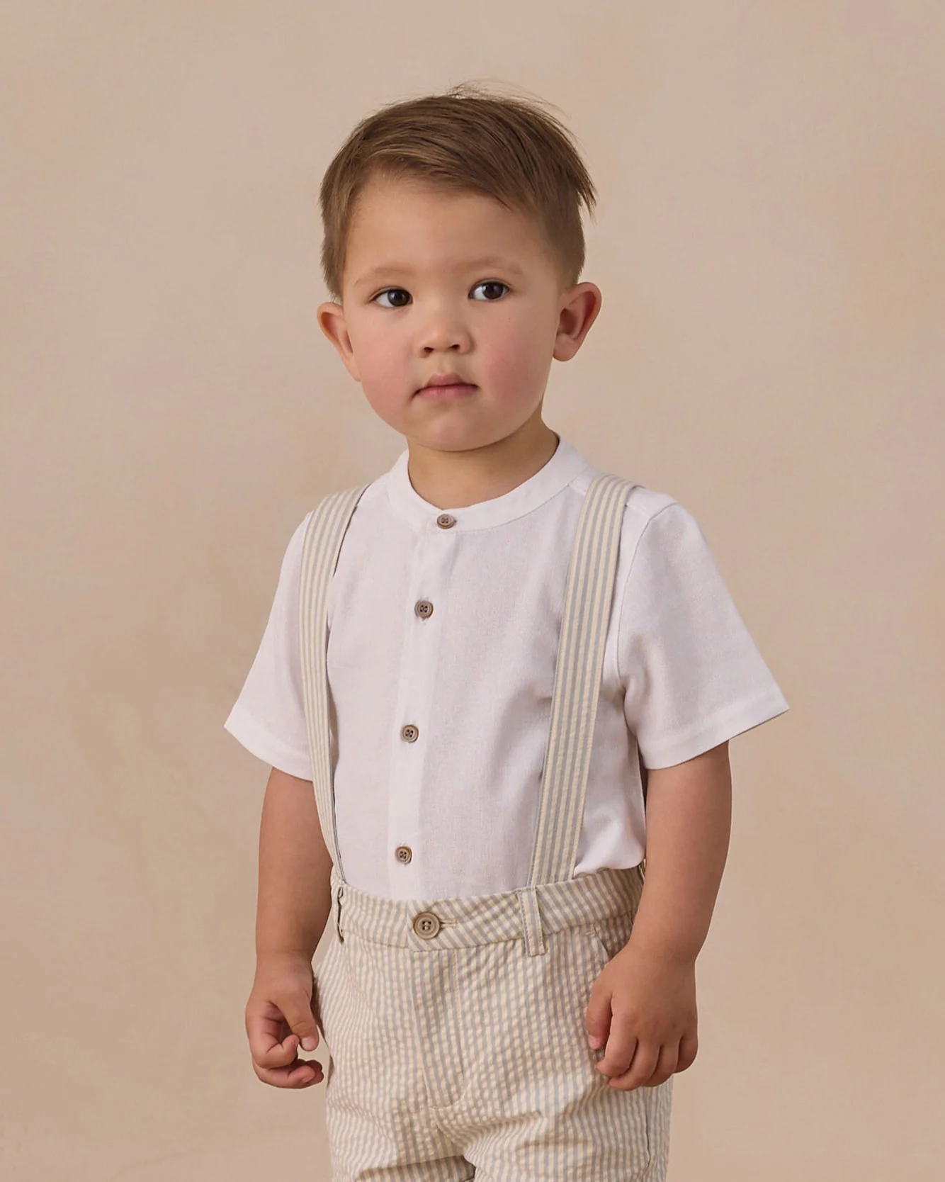 Noralee Sky Stripe Suspender Short - Image 3