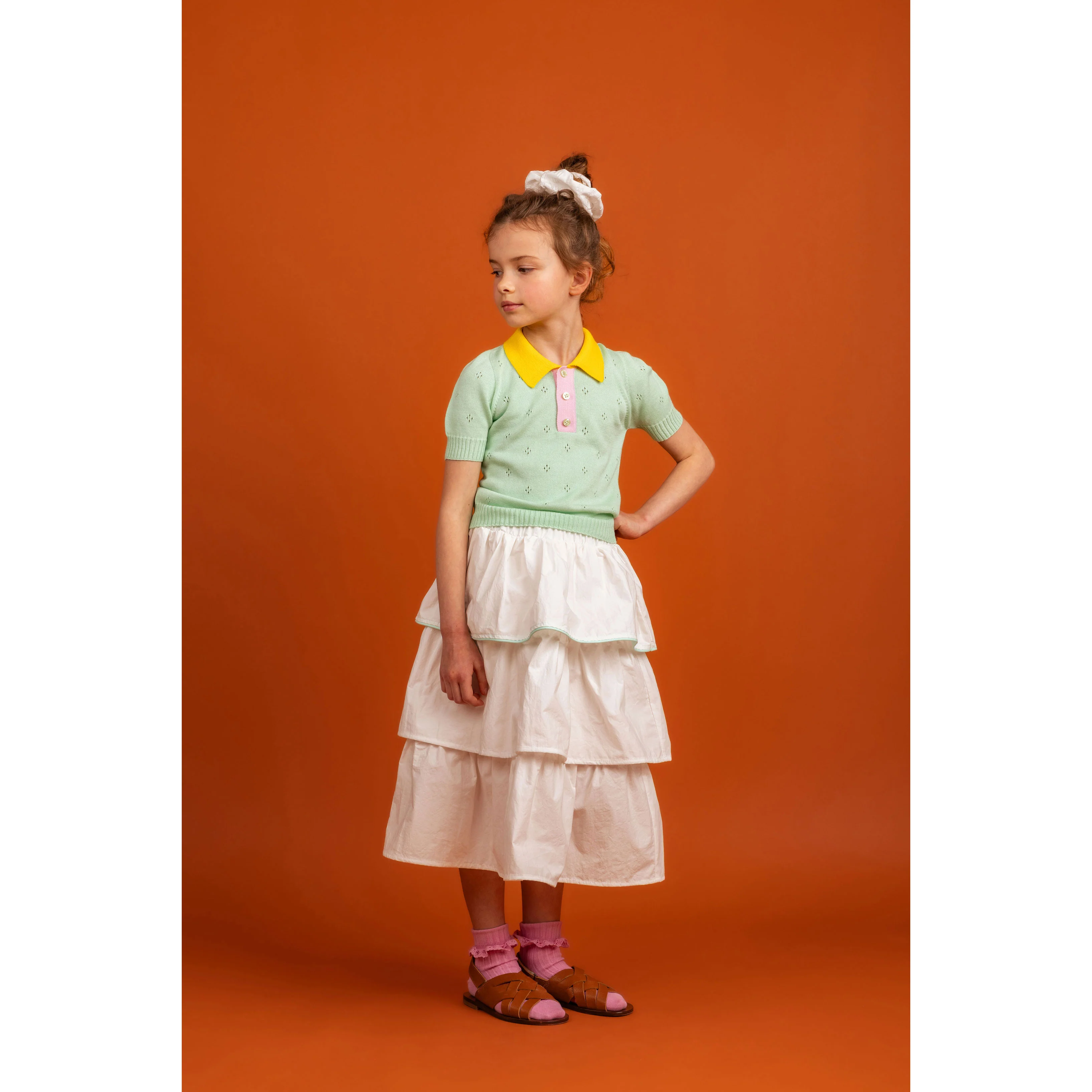 Paade Mode White Hudson Long Skirt - Image 2