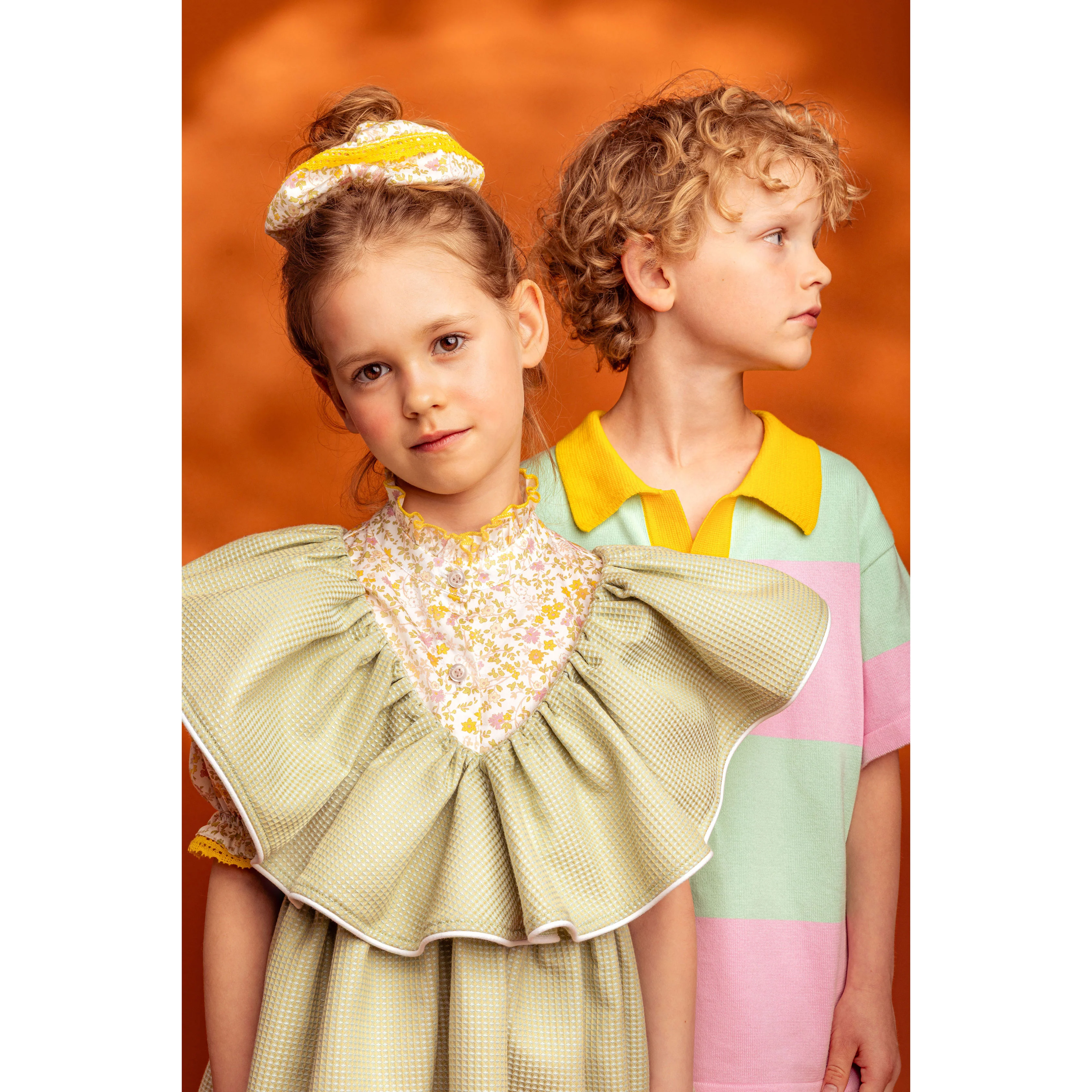 Paade Mode Yellow Mia Scrunchie - Image 2