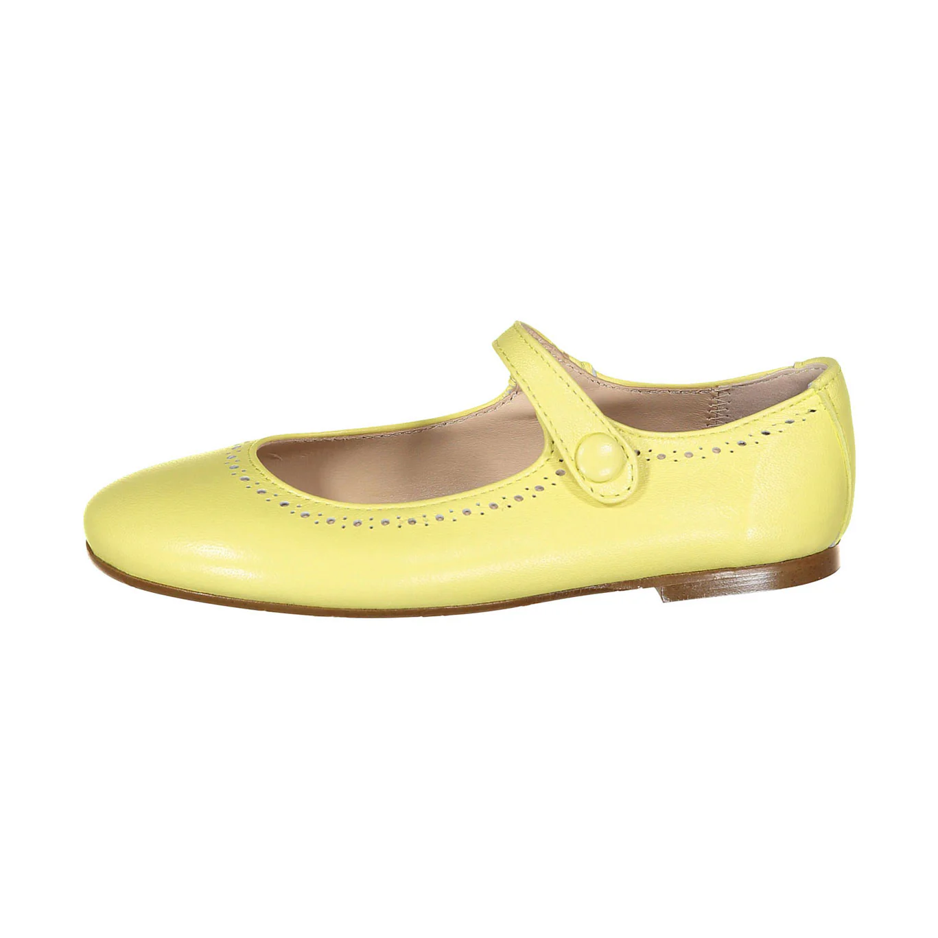 Papanatas Yellow Eyelet Mary Jane - Image 2