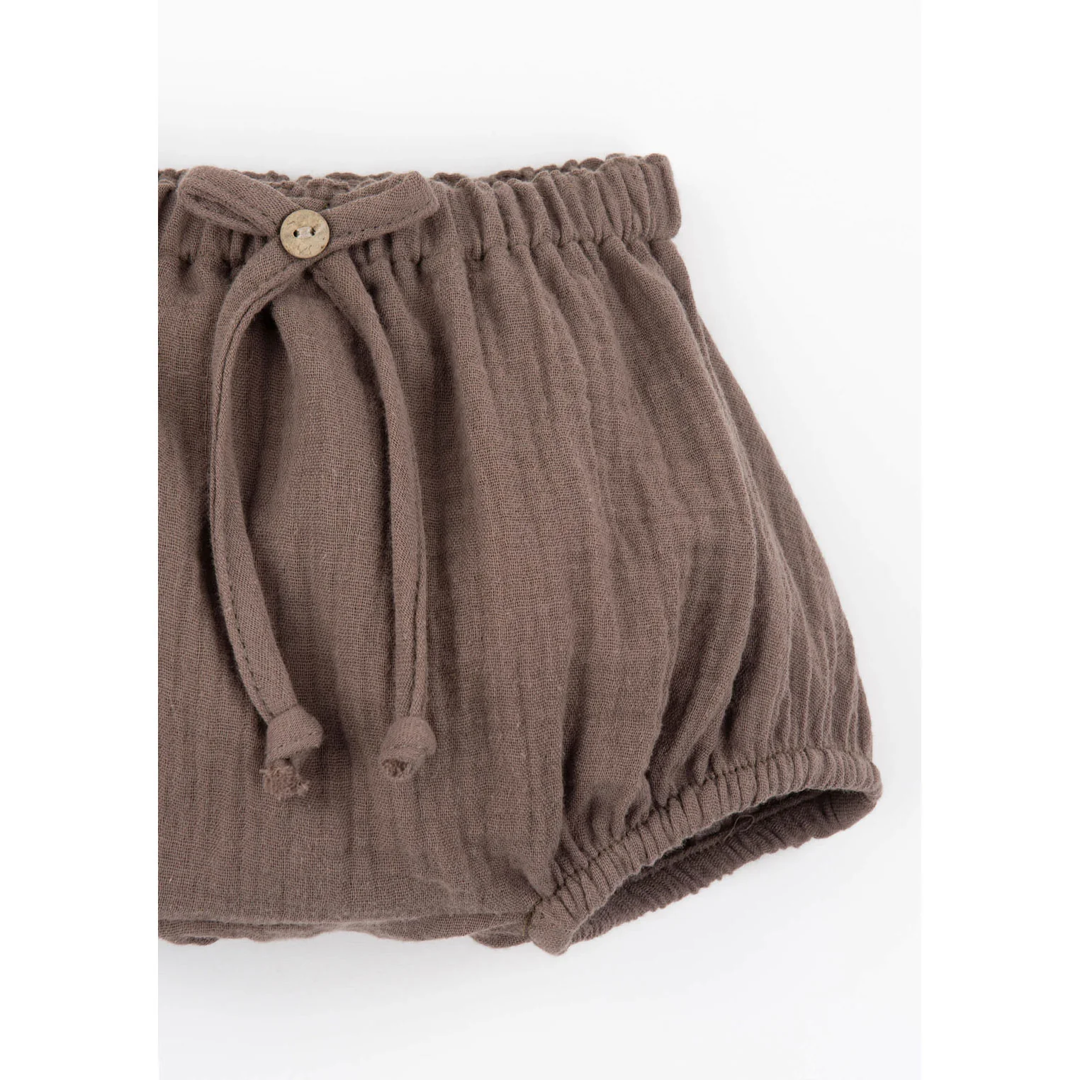Popelin Brown Basic Culotte - Image 3