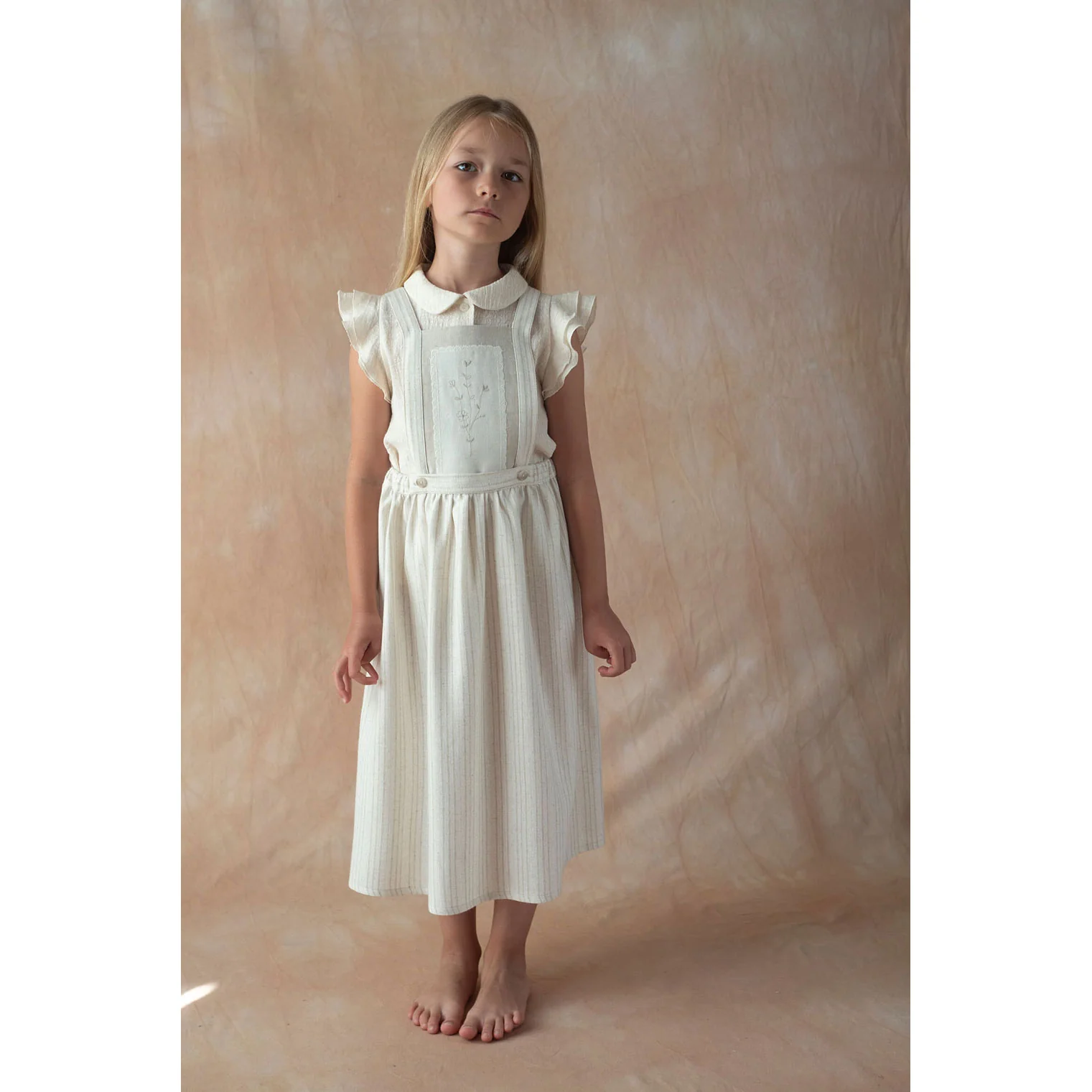 Popelin Silver Lurex Embroidered Jumper - Image 2
