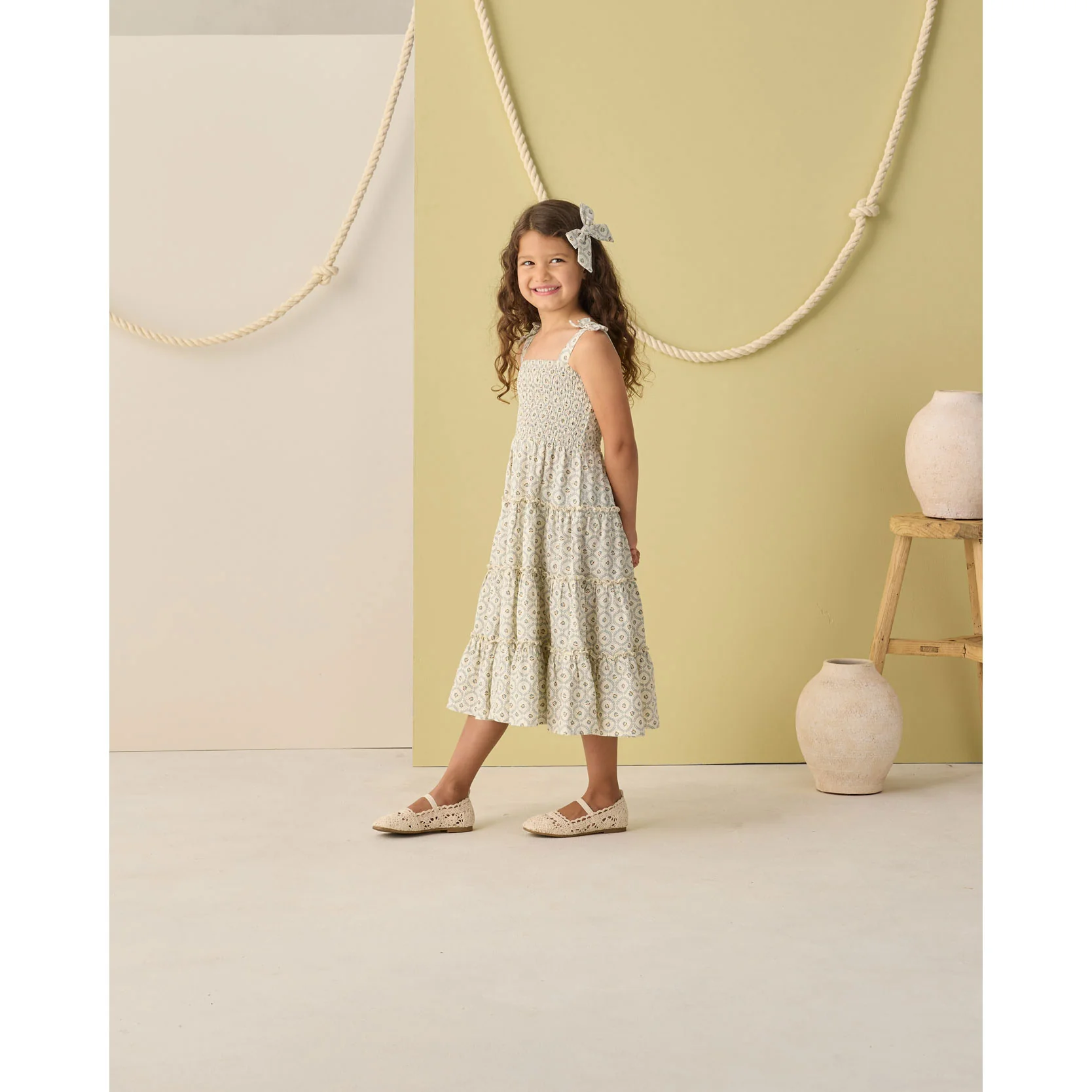 Rylee and Cru  Green Fleur Taylor Dress - Image 2