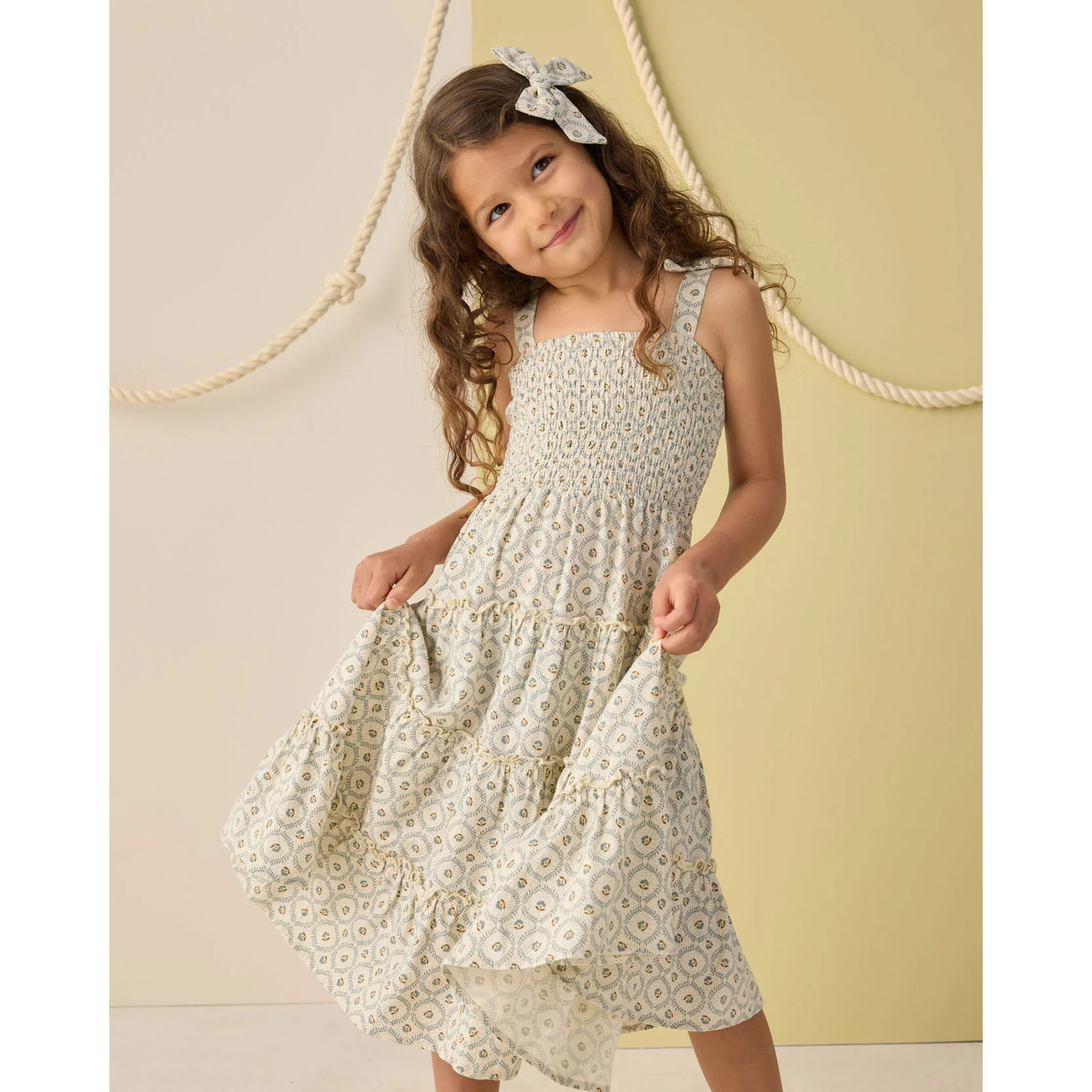 Rylee and Cru  Green Fleur Taylor Dress - Image 3