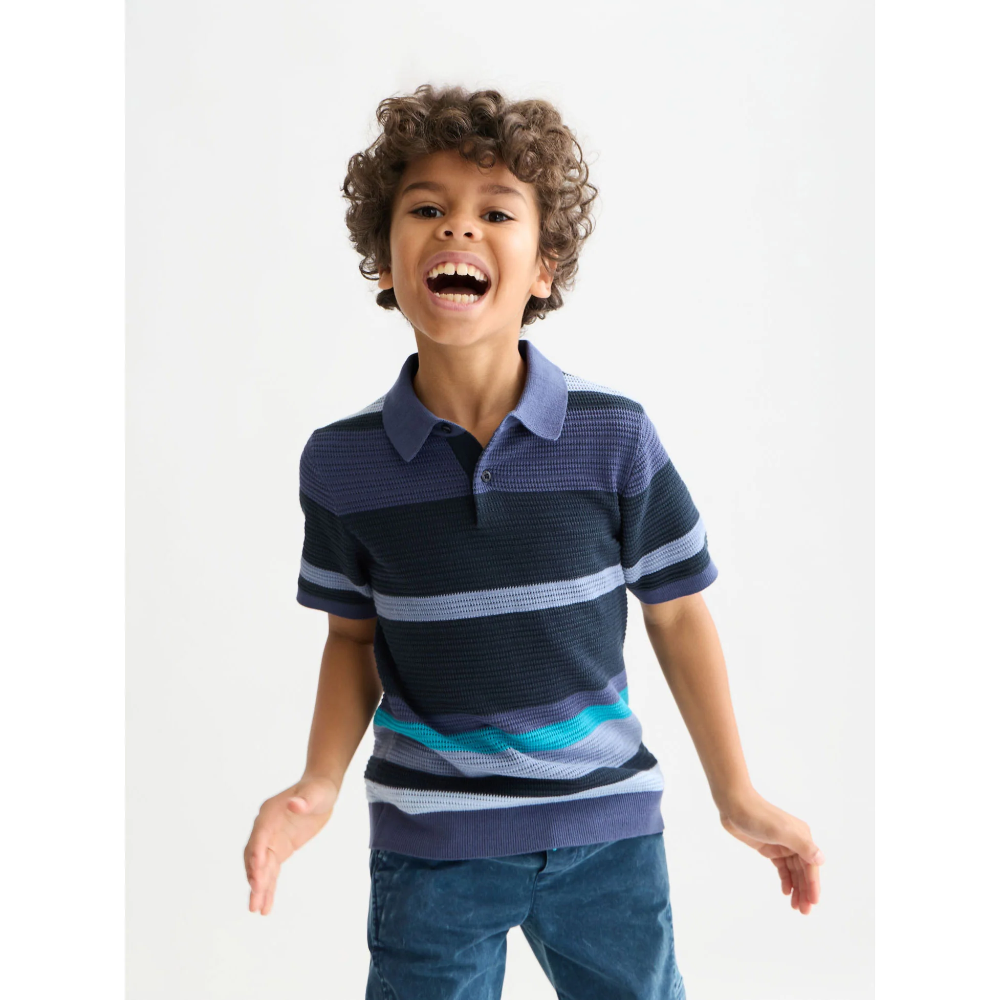 Scotch Shrunk Oceana Striped Polo - Image 2