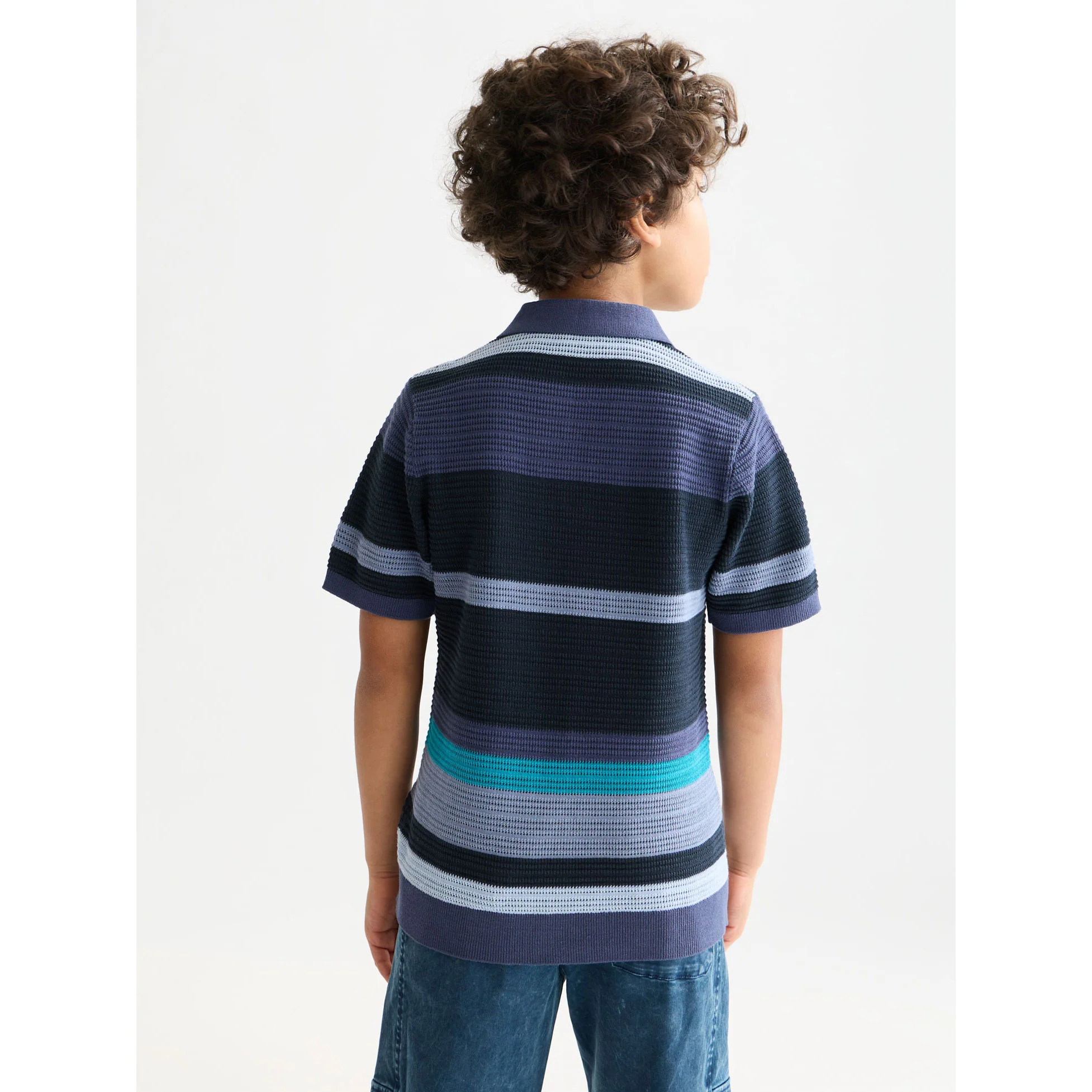 Scotch Shrunk Oceana Striped Polo - Image 4