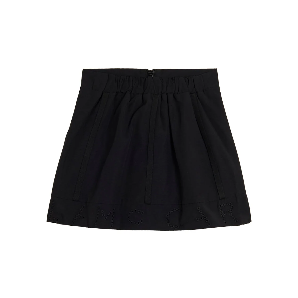 Stella McCartney Black Embossed Stella Logo Skirt - Image 2