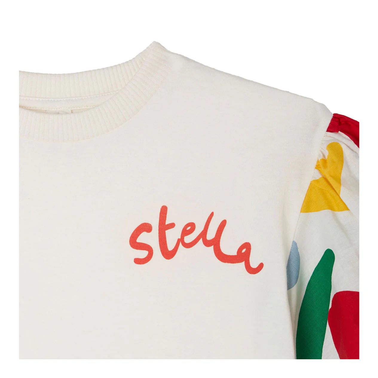 Stella McCartney White Flowers Print T-Shirt - Image 3