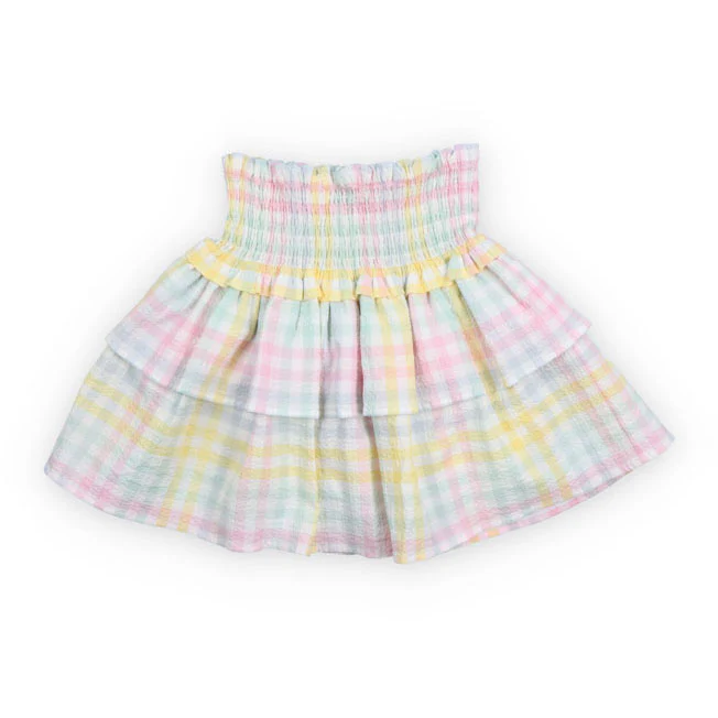 The New Society  Mallow Check Skirt - Image 2
