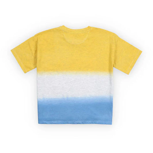 The New Society  Mimosa Yellow Tie Dye T-Shirt - Image 2