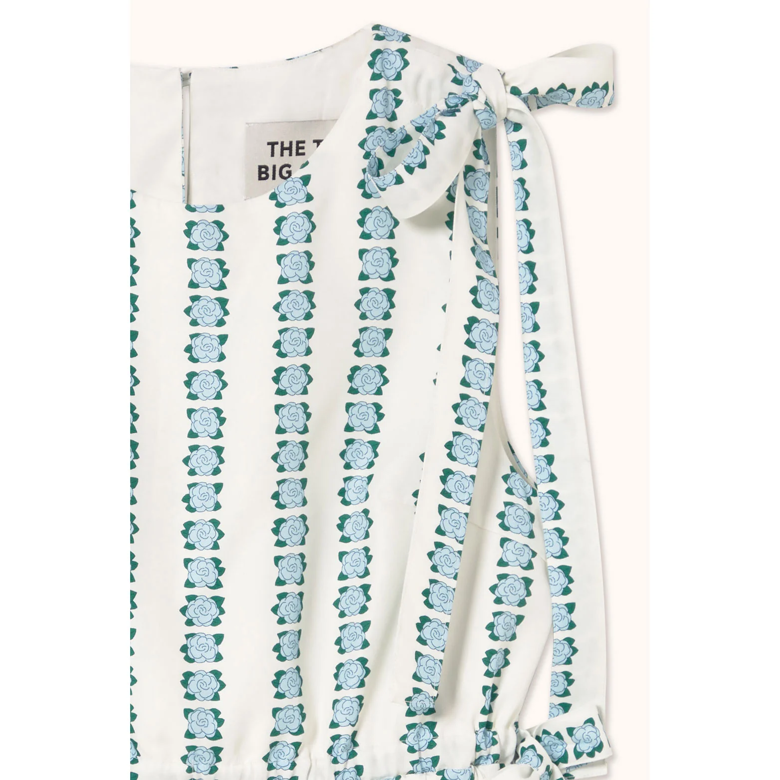 The Tiny Big Sister White Flowers Dress - Image 3