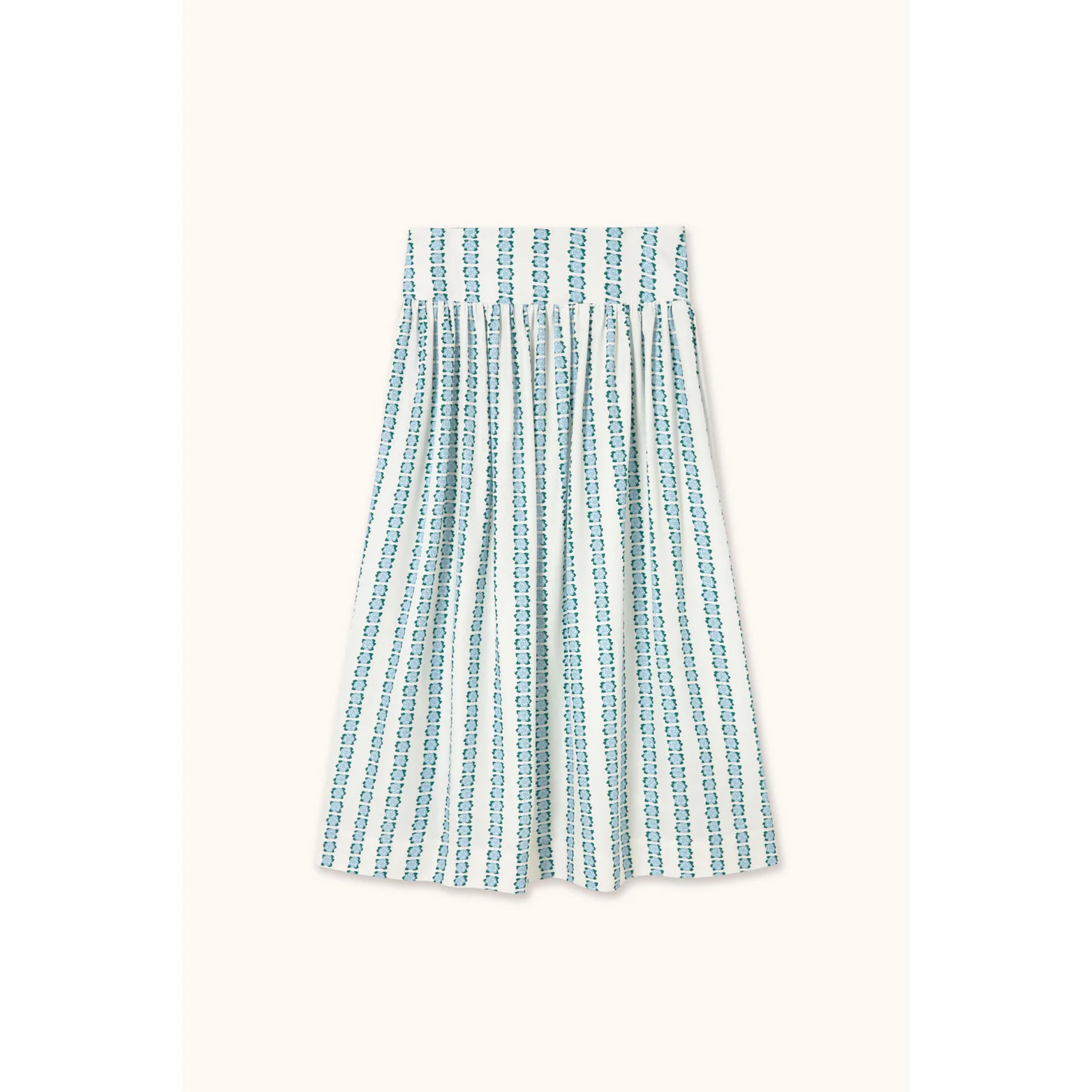 The Tiny Big Sister White Flowers Skirt - Image 2