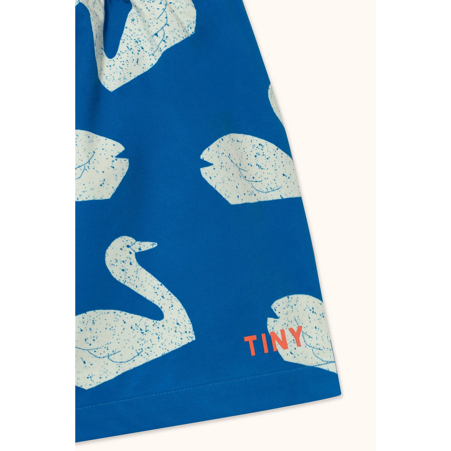 Tiny Cottons Blue Big Swans Trunks - Image 4