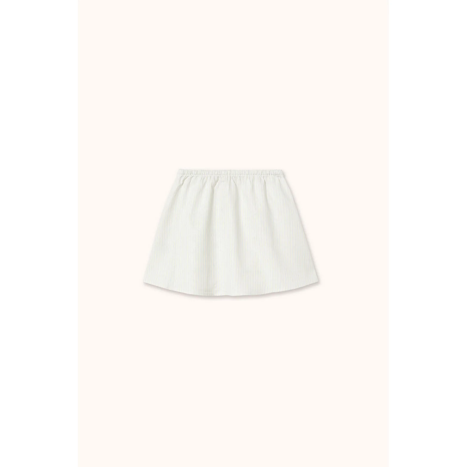 Tiny Cottons Ice Blue Flower Pattern Skirt - Image 3