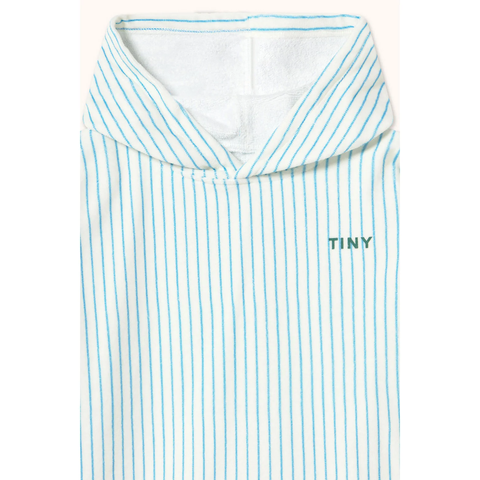 Tiny Cottons Light Cyan Poncho Towel - Image 3