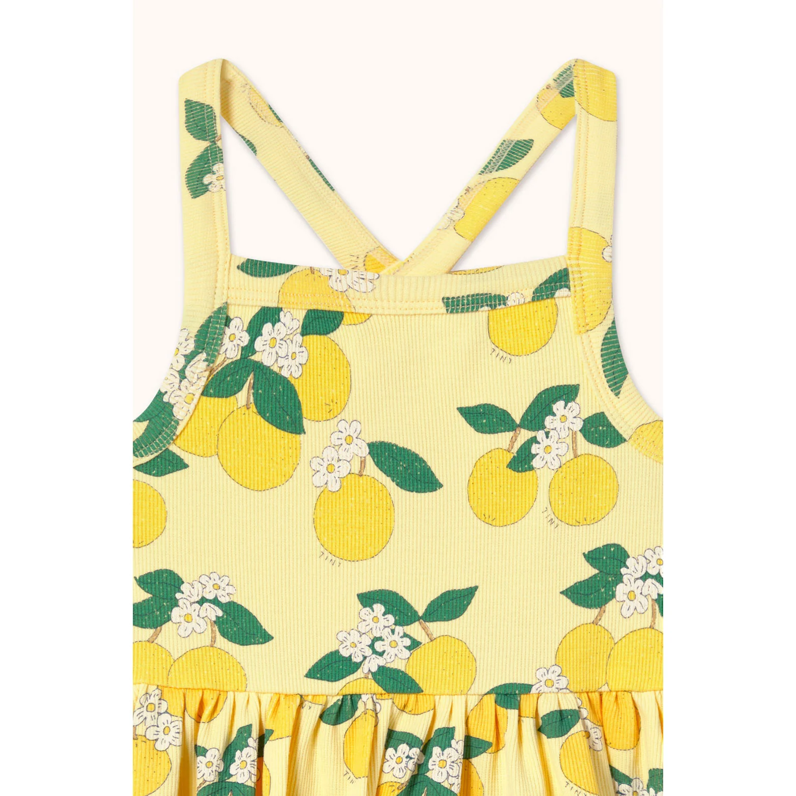 Tiny Cottons Mellow Yellow Oranges Dress - Image 3