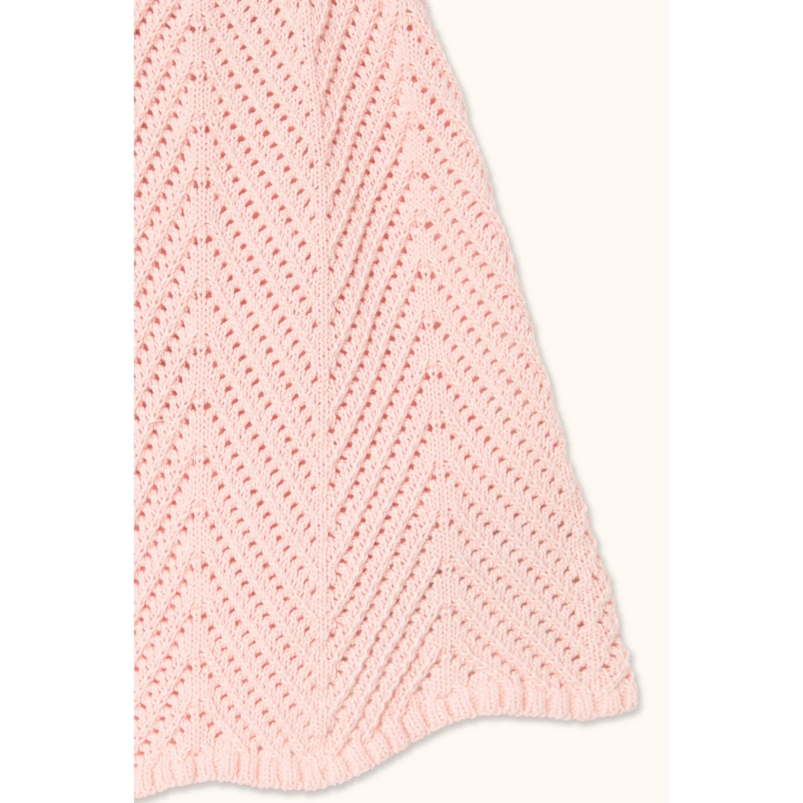 Tiny Cottons Pastel Pink Lace Skirt - Image 4