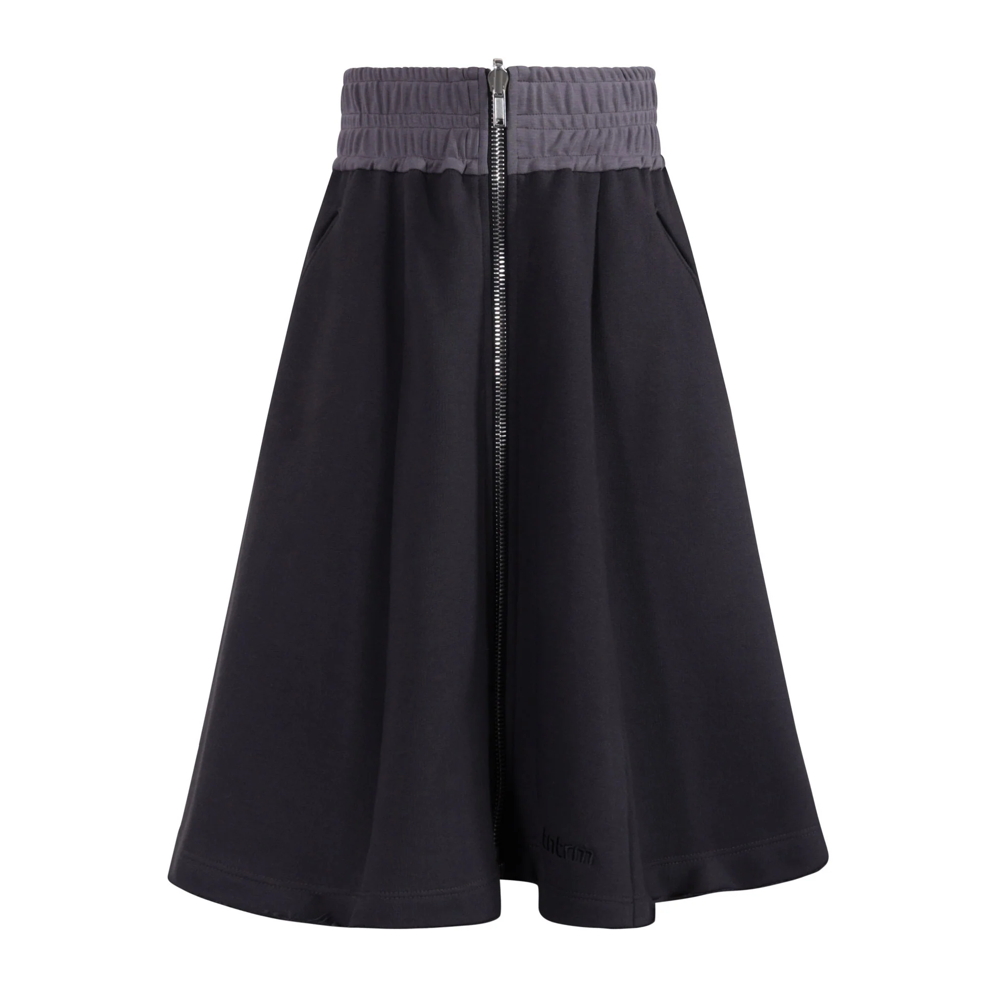 tntrm Black Sweat Skirt - Image 2